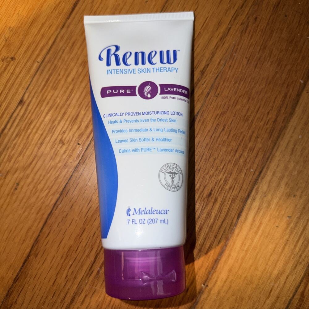 Melaleuca Renew Intensive Skin Therapy Pure Lavender 7 oz 207ml New Sealed